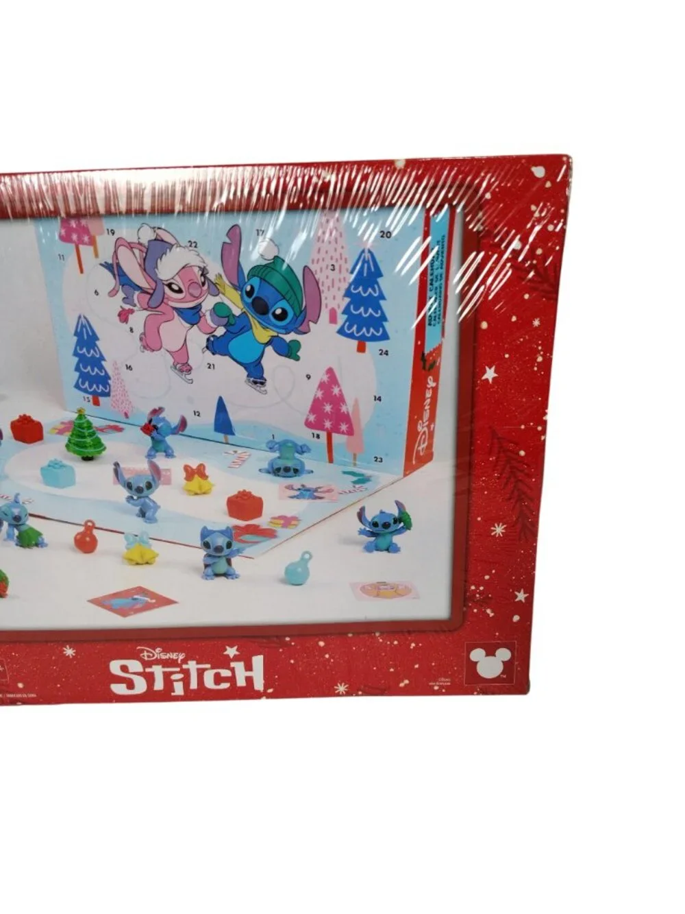 Disney Stitch Advent Calendar 24 Pieces With 9 Figures and Accessories